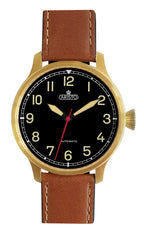 ARISTO Militäruhr AS 2072 Automatic 42 Gold PVD