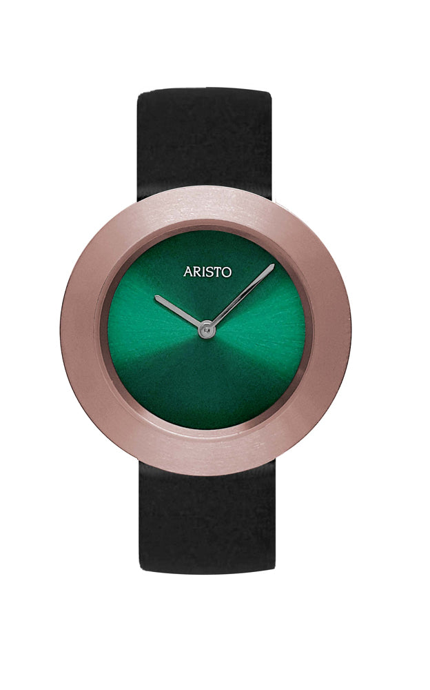 ARISTO Titan Lederband Quarzuhr 5D117-GS image 0