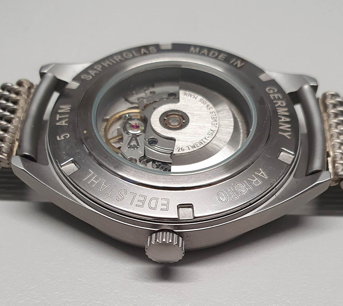 ARISTO Leuchtorange 43 Beobachter 3H223 Automatic