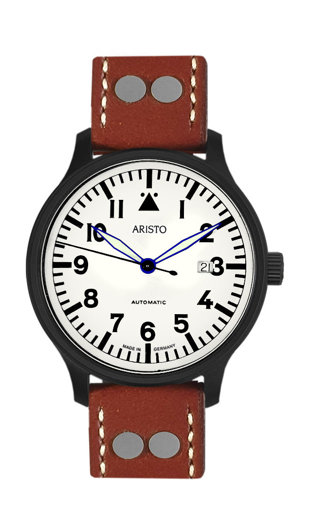 ARISTO Flieger 42 schwarz PVD 0H30-L Automatic image 1