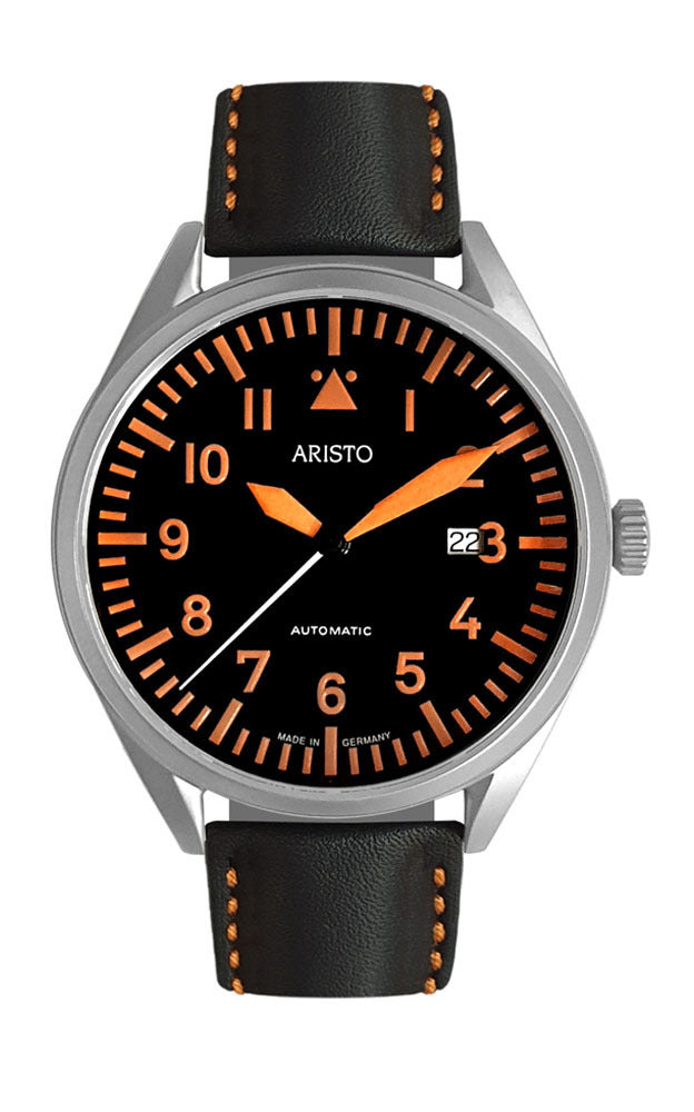 ARISTO Leuchtorange 43 Beobachter 3H223 Automatic