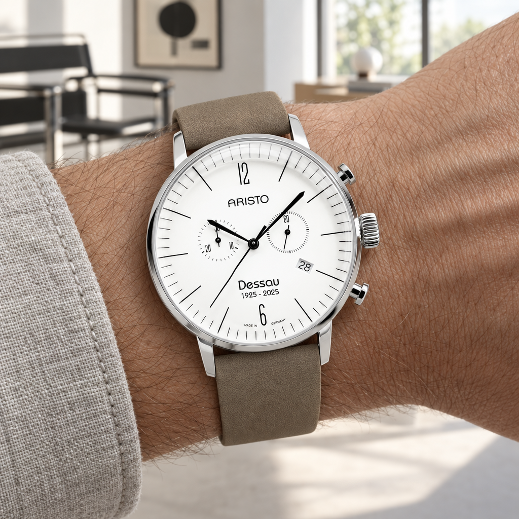 ARISTO Bauhaus Dessau Chronograph 4H284-VLB-100