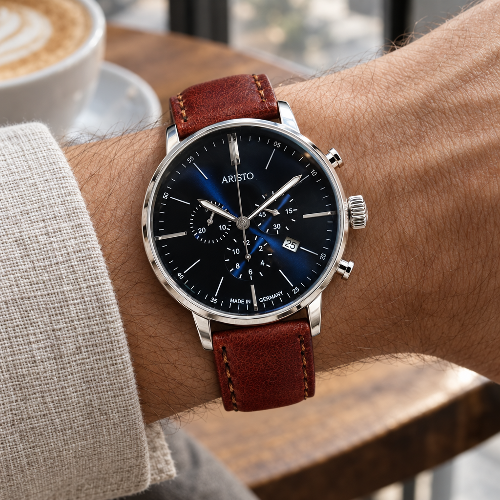 ARISTO Bauhaus Chronograph 4H302-LB