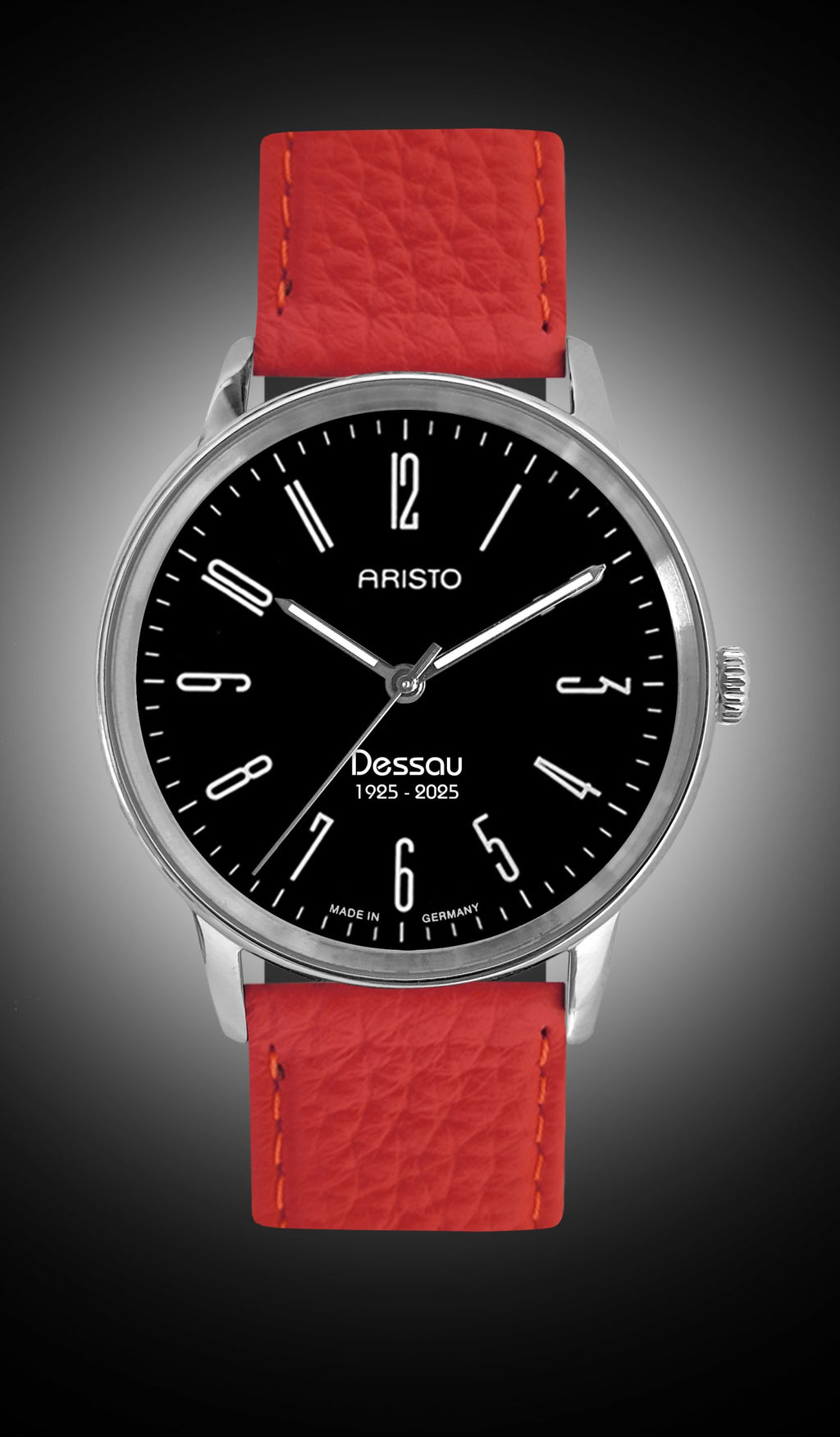ARISTO Bauhaus Design Uhren 4H283-QLR-100