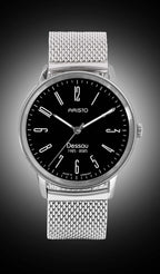 ARISTO Bauhaus Design Uhren 4H283-QM-100