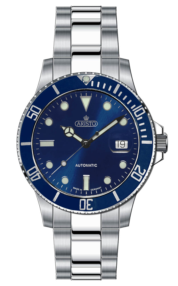 ARISTO Taucheruhr Aquaristo Automatic 4H98294-B Blue Sea Diver