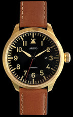 ARISTO Flieger 47 Gold PVD 0H33-L Automatic image 0
