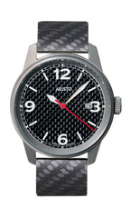 ARISTO Fliegeruhr Titan Carbon Quarzuhr 5H83Q