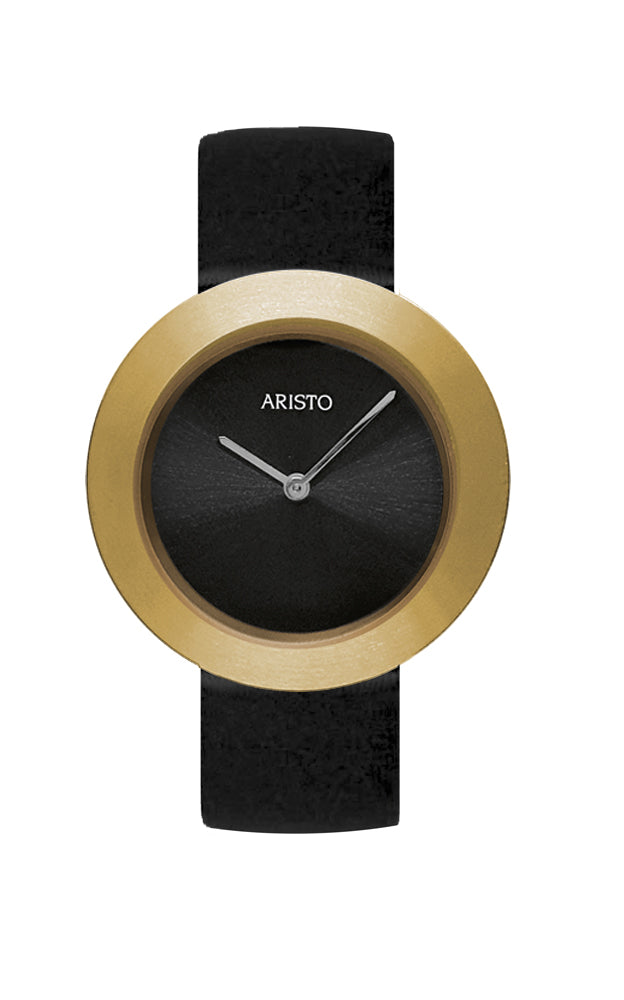 ARISTO Titan Lederband Quarzuhr 5D116-SS