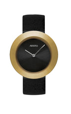 ARISTO Titan Lederband Quarzuhr 5D116-SS