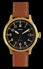 ARISTO Flieger 42 Gold PVD 0H32-L Automatic image 0