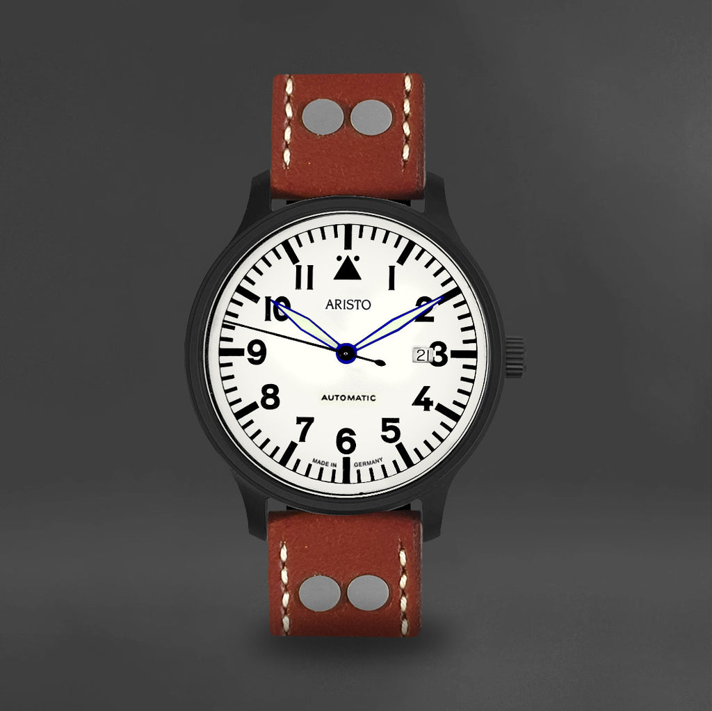 ARISTO Flieger 42 schwarz PVD 0H30-L Automatic image 0