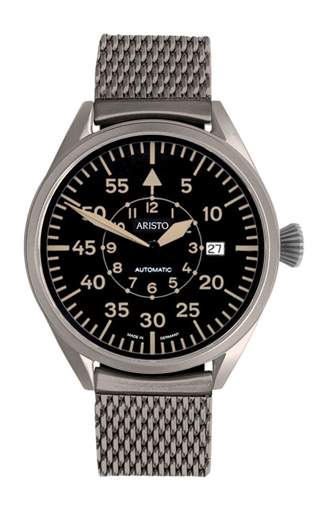 ARISTO Flieger 43 brüniert Pilot 7H150-M Automatik