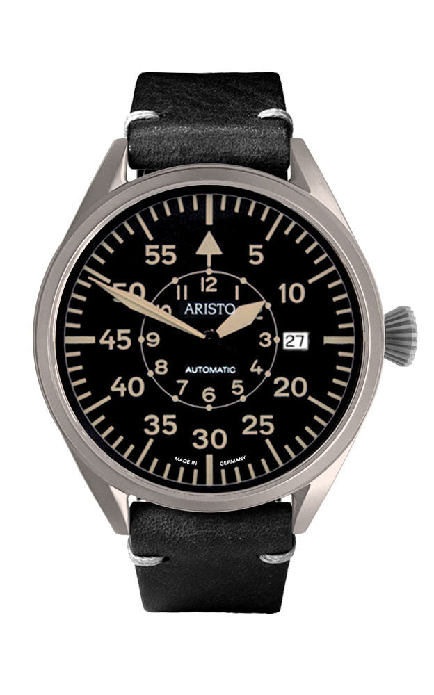 ARISTO Flieger 43 brüniert Pilot 7H150 Automatic