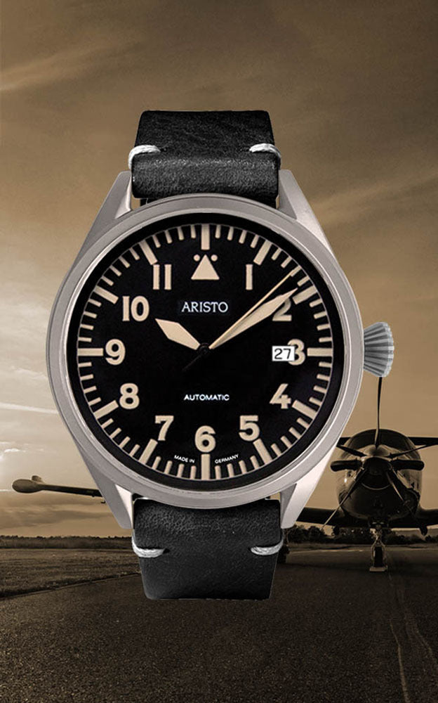 ARISTO Flieger 43 brüniert Beo 7H151 Automatic