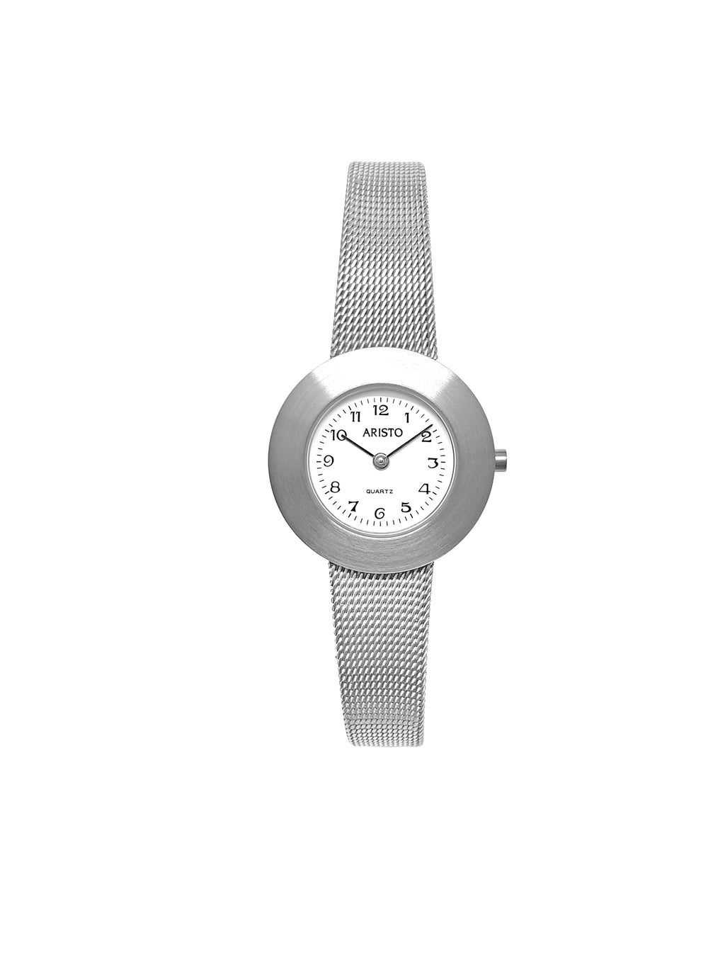 ARISTO Edelstahl Design Quarzuhr 7D71-WZ