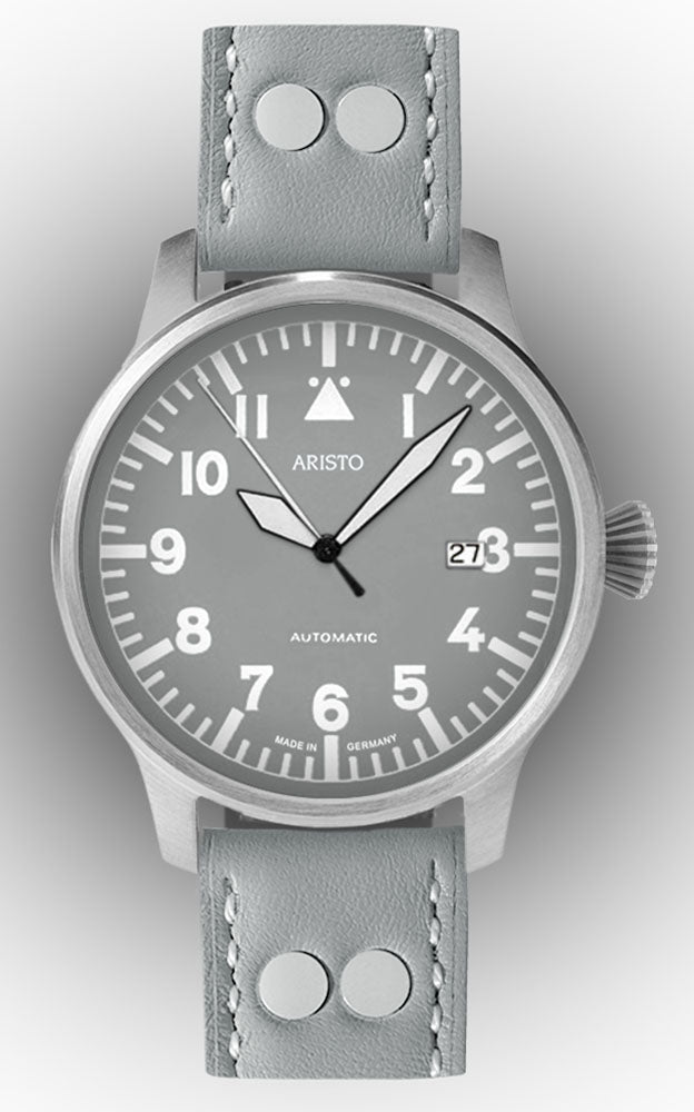 ARISTO Flieger grau 42 Beo 7H153-L Automatic