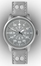 ARISTO Flieger grau 42 Pilot 7H154-L Automatic