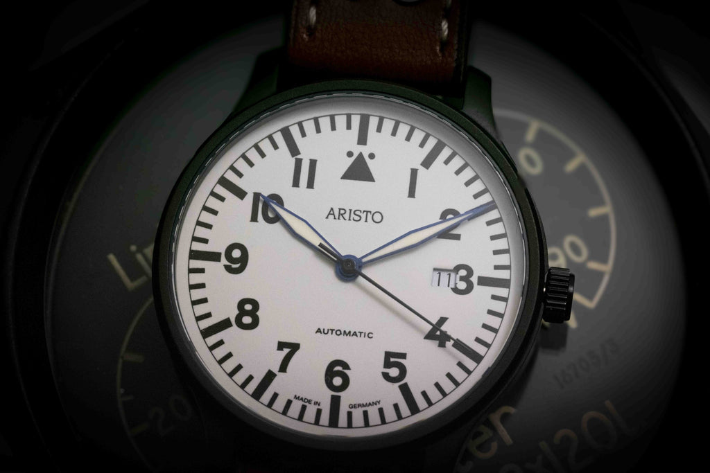 ARISTO Flieger 42 schwarz PVD 0H30-M Automatic image 5
