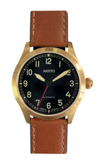 ARISTO Flieger 39 Gold PVD 0H31-L Automatic image 1