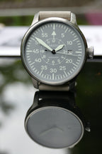 ARISTO Flieger grau 42 Pilot 7H154-L Automatic