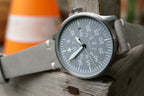ARISTO Flieger grau 42 Pilot 7H154-L Automatic