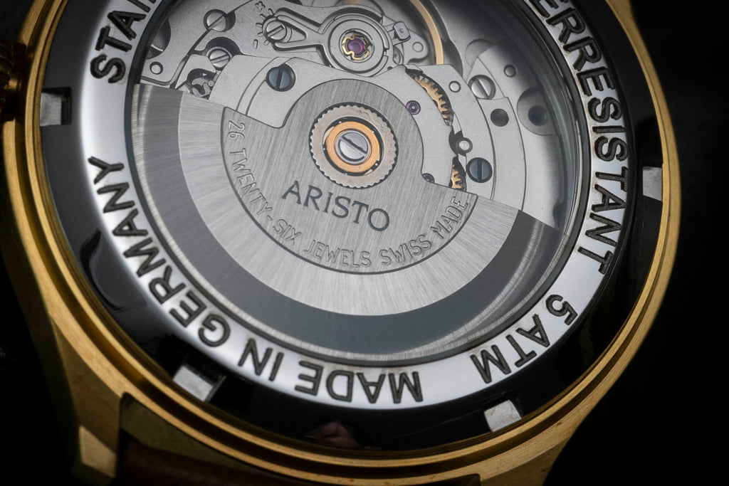 ARISTO Flieger 39 Gold PVD 0H31-L Automatic image 2