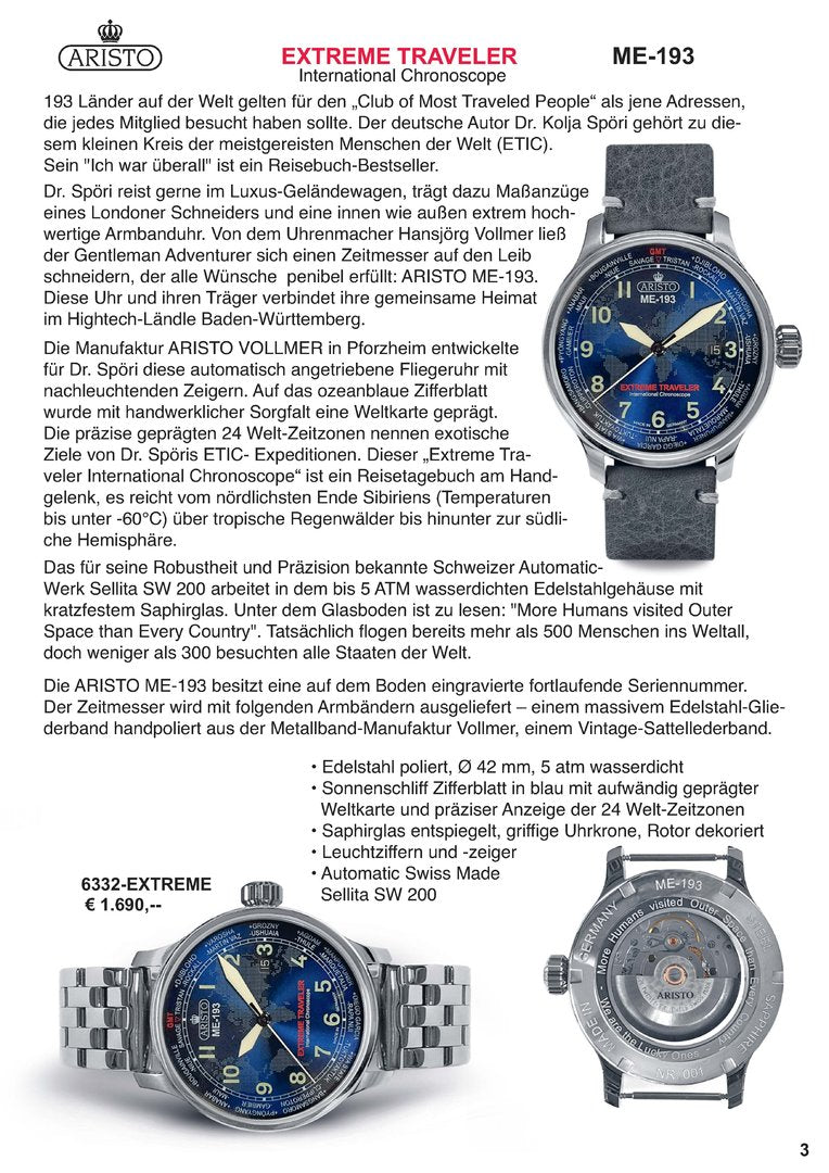 ARISTO 6332-EXTREME-LB ME-193 Automatic image 4