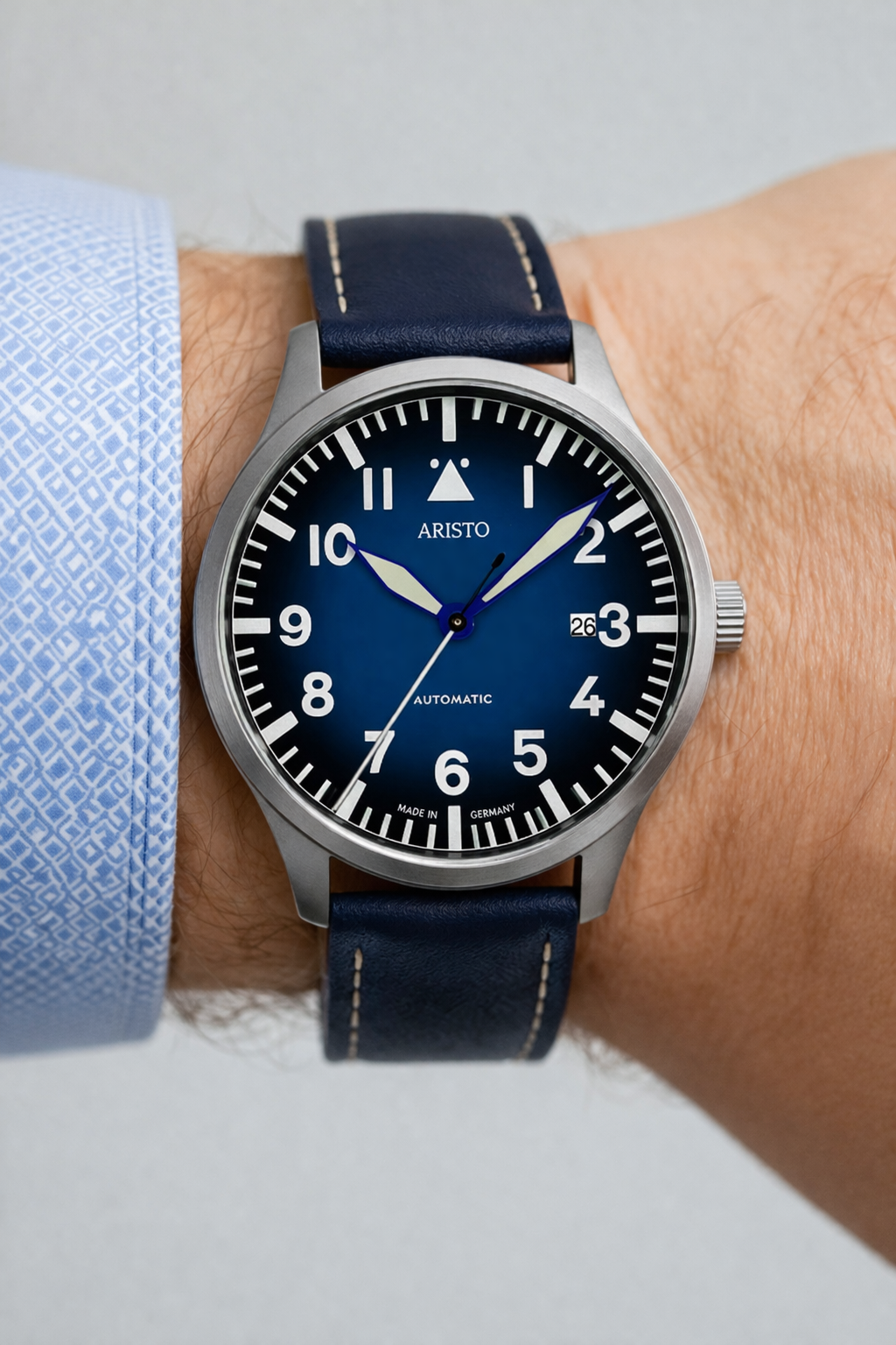 ARISTO Blaue 42 Beo dégradé 7H175-L Automatic