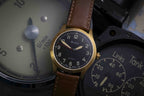 ARISTO Flieger 39 Gold PVD 0H31-L Automatic image 8