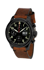 ARISTO Vintage Flieger-Chrono 0H24-L PVD Black image 0