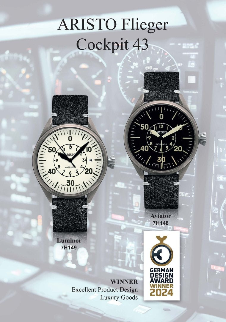 ARISTO Flieger Cockpit 43 Automatic 7H148 image 5
