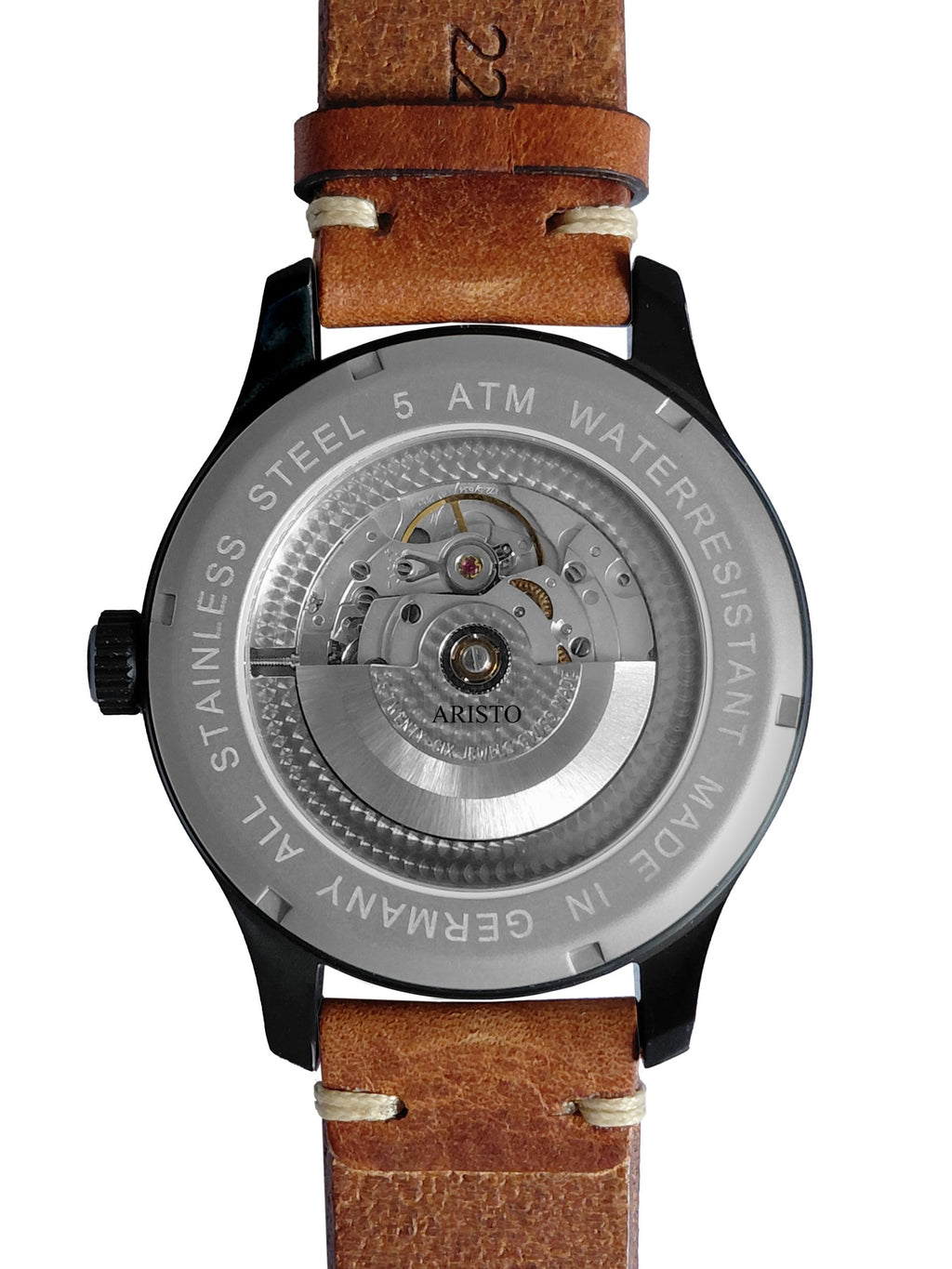 ARISTO Flieger 47 schwarz PVD 0H23 Automatic image 1