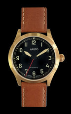 ARISTO Flieger 39 Gold PVD 0H31-L Automatic image 0