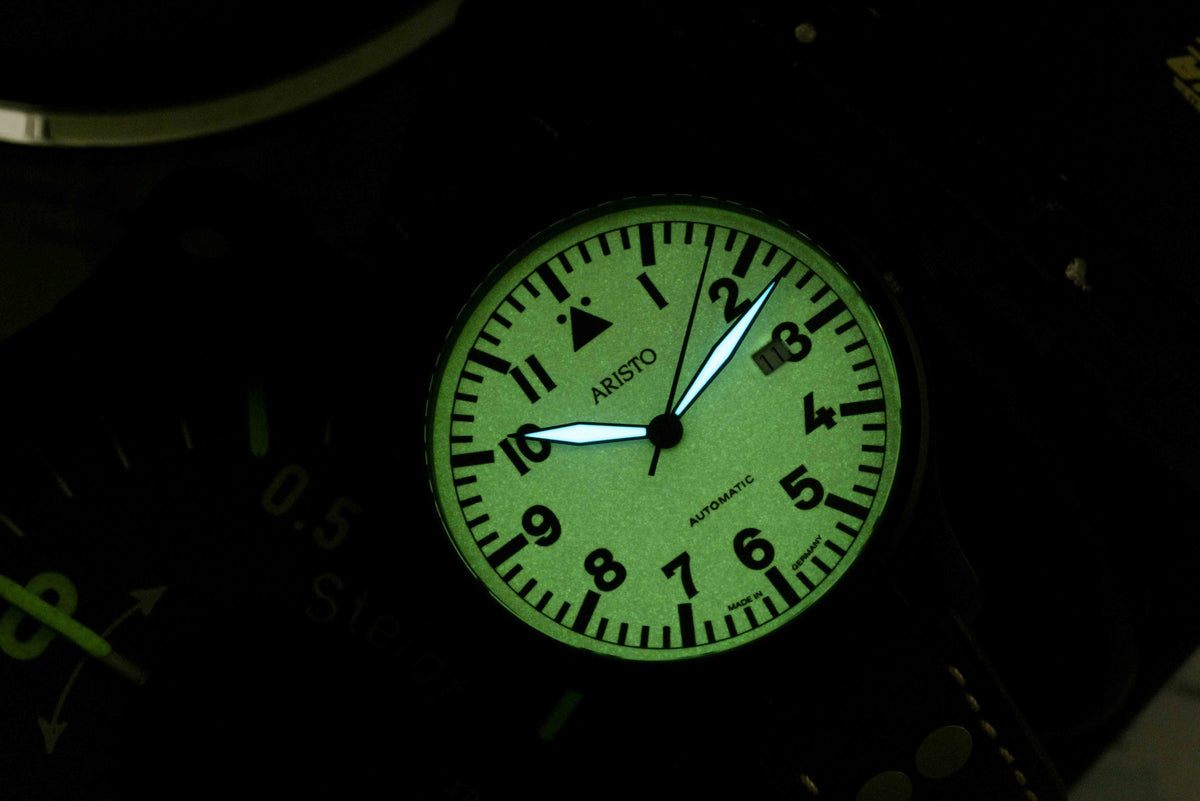 ARISTO Flieger 42 schwarz PVD 0H30-L Automatic image 9