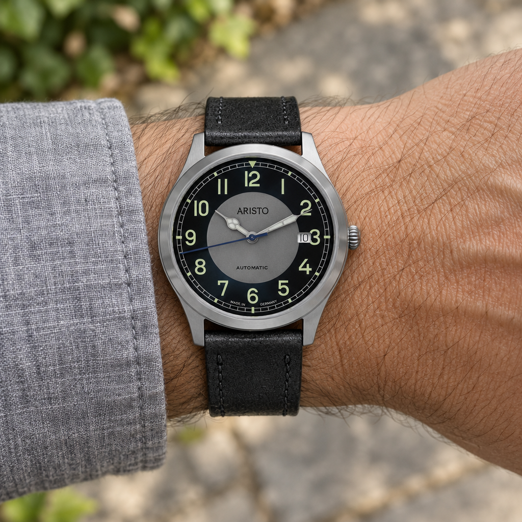 ARISTO RLM Heritage 3H271 Automatic am Handgelenk